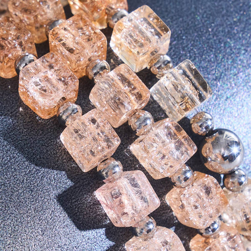 Lady Marmalade | Glitzerglas | Zuckerwürfel-Armband